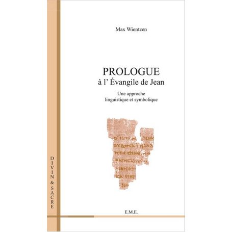 Prologue à l'Evangile de Jean