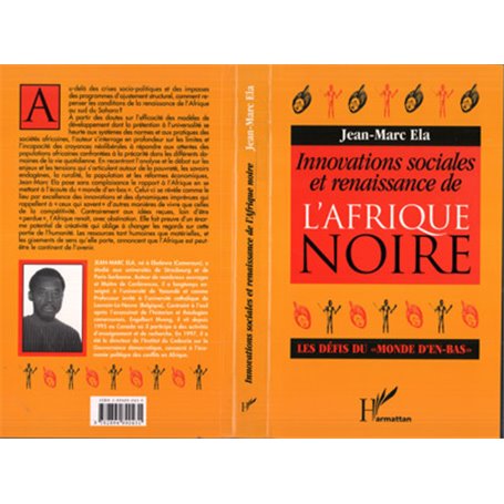 Innovations sociales et renaissance de l'Afrique Noire