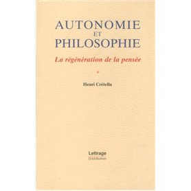 Autonomie et philosophie