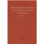 Dictionnaire du personnel de la Cour des Comptes de Napoléon