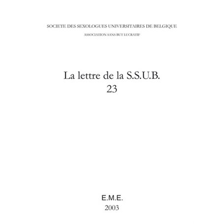 Lettre de la S.S.U.B. 23