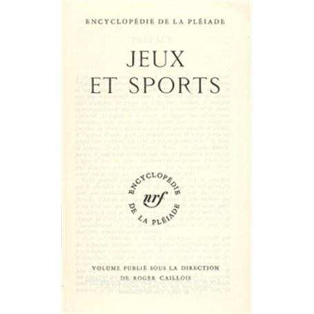 Jeux et sports