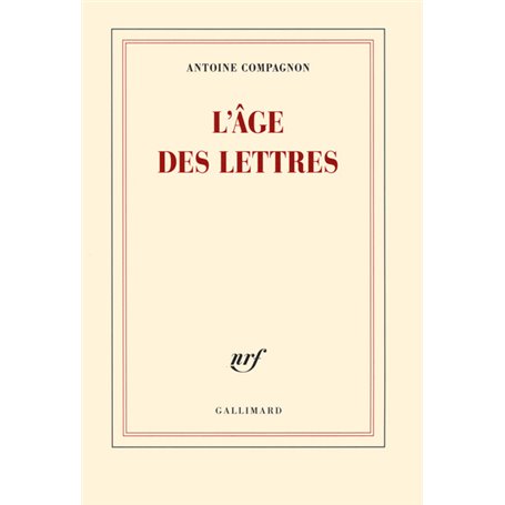 L'Âge des lettres