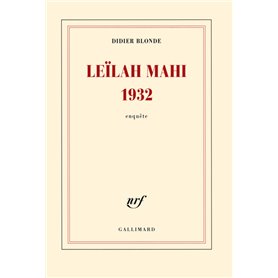 Leïlah Mahi 1932