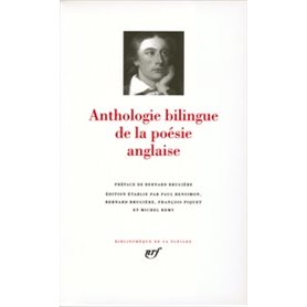 Anthologie bilingue de la poésie anglaise