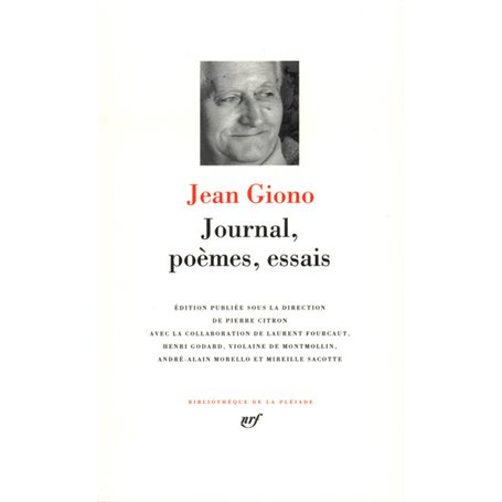 Journal - Poèmes - Essais