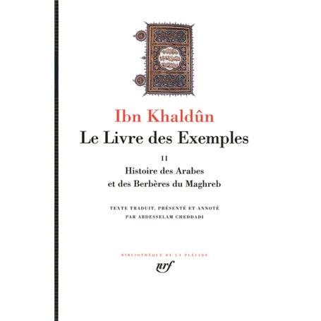 Le Livre des Exemples