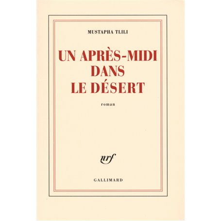 Un après-midi dans le désert