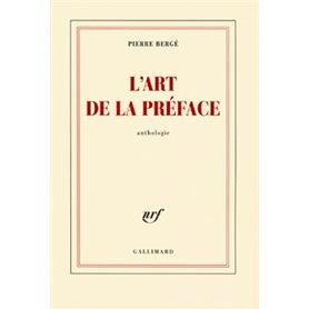 L'art de la préface