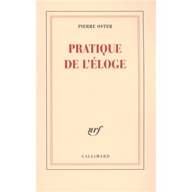 Pratique de l'éloge