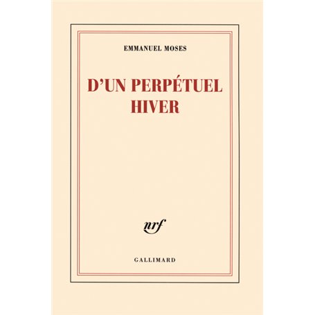 D'un perpétuel hiver