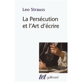 La Persécution et l'Art d'écrire