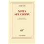 Notes sur Chopin