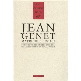 Jean Genet matricule 192.102