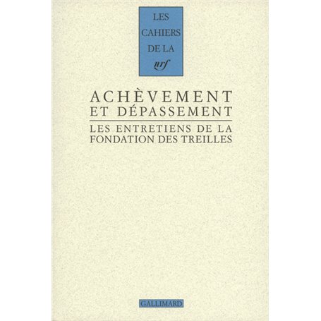 Achèvement et dépassement