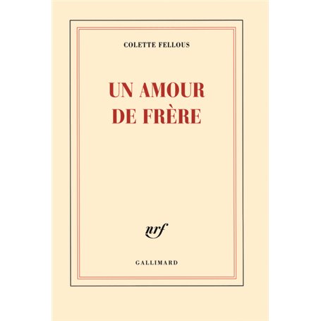 Un amour de frère