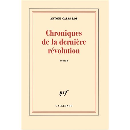 Chroniques de la dernière révolution