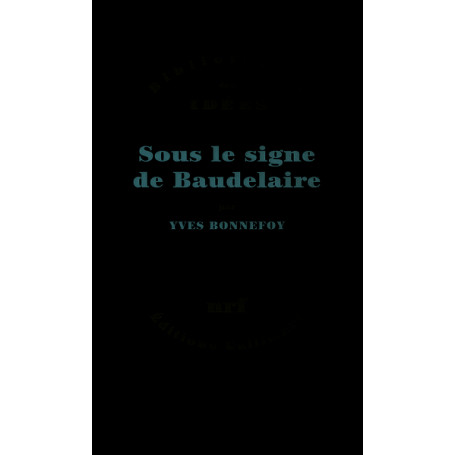 Sous le signe de Baudelaire