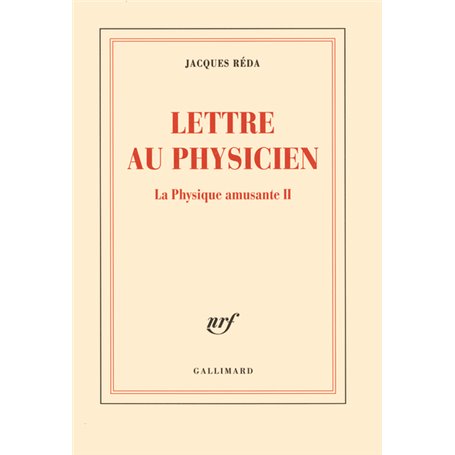 Lettre au Physicien