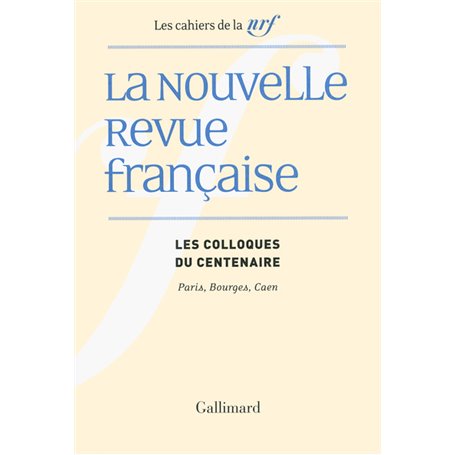 La Nouvelle Revue française