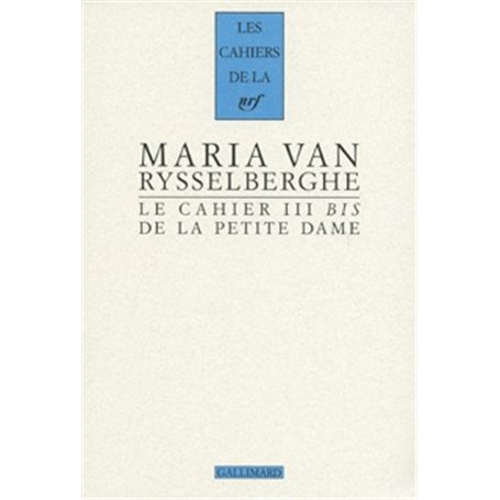 Le Cahier III bis de la Petite Dame