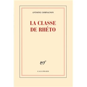 La classe de rhéto