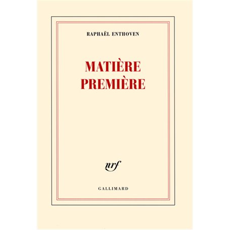 Matière première