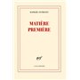 Matière première