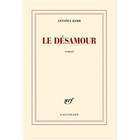 Le désamour