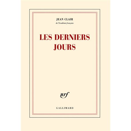 Les derniers jours