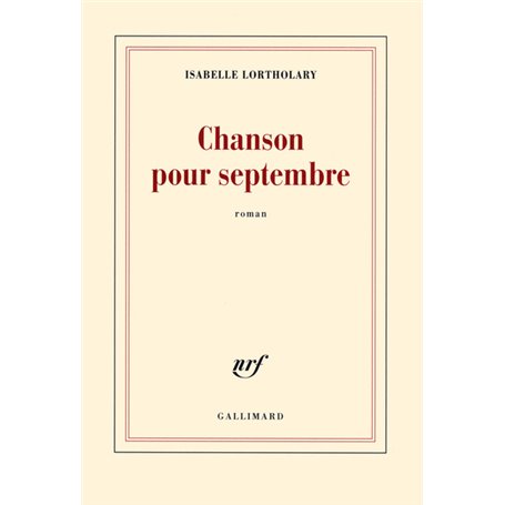 Chanson pour septembre