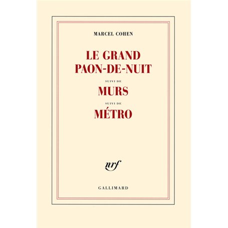 Le Grand paon-de-nuit / Murs / Métro