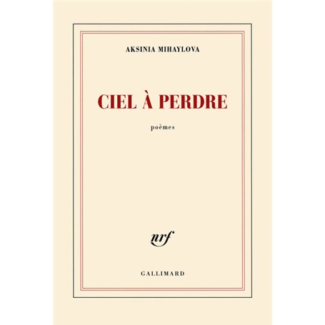 Ciel à perdre