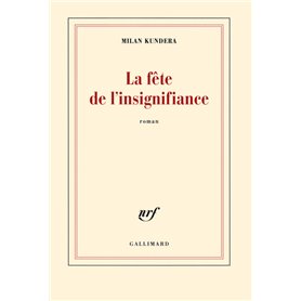 La fête de l'insignifiance