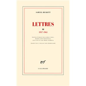 Lettres III