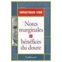 Notes marginales et bénéfices du doute