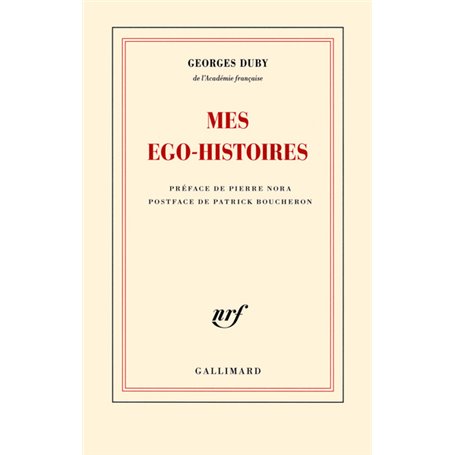 Mes ego-histoires