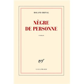 Nègre de personne