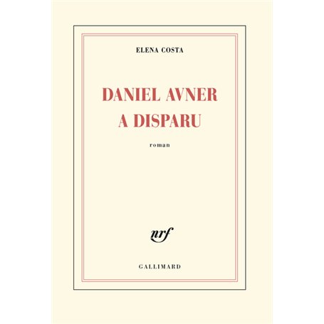 Daniel Avner a disparu