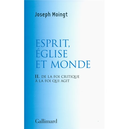 Esprit, Église et Monde