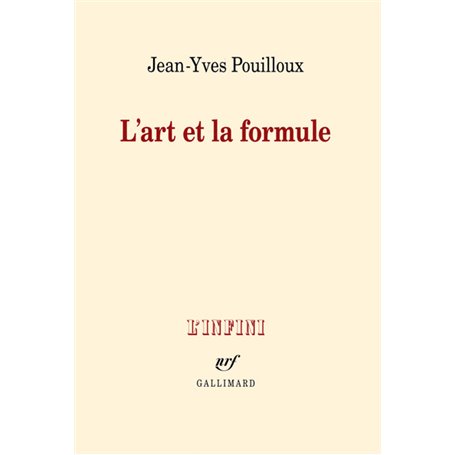 L'art et la formule