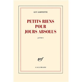 Petits riens pour jours absolus