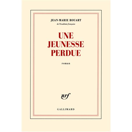 Une jeunesse perdue