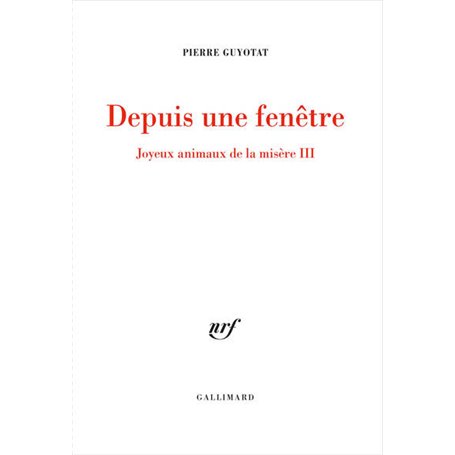 Depuis une fenêtre