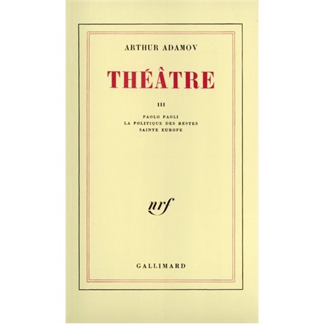 Théâtre