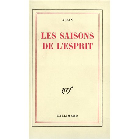 Les Saisons de l'esprit