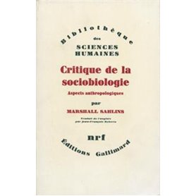 Critique de la sociobiologie