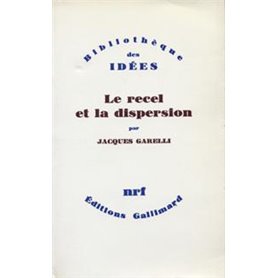 Le recel et la dispersion