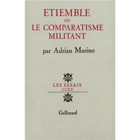 Étiemble ou le comparatisme militant