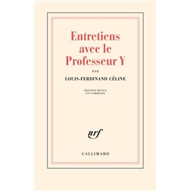 Entretiens avec le Professeur Y